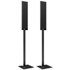 KEF T Series Floor Stands  - Black