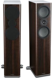 Mission QX-4 Floor Standing Speakers  - Walnut Pearl