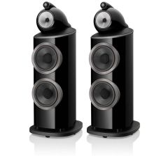 Bowers and Wilkins 801 Diamond D4 Speakers  - Piano Black