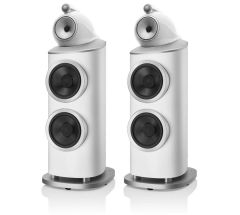 Bowers and Wilkins 801 Diamond D4 Speakers  - Piano White