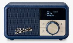 Roberts Revival Petite DAB/DAB+/FM Digital Radio  - Midnight Blue