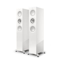 KEF R7 Meta Floorstanding Speakers  - White Gloss