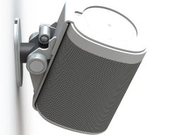 Mountson Security Lock Wall Mount for Sonos One (Single)  - White