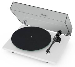 Project T1 Turntable Satin White (Open Box)