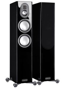 Monitor Audio Gold 200 Floorstanding Speakers Piano Gloss Black (Ex Display)