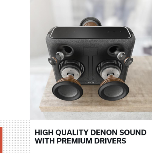 Components for the high-quality denon audio equipment and drivers