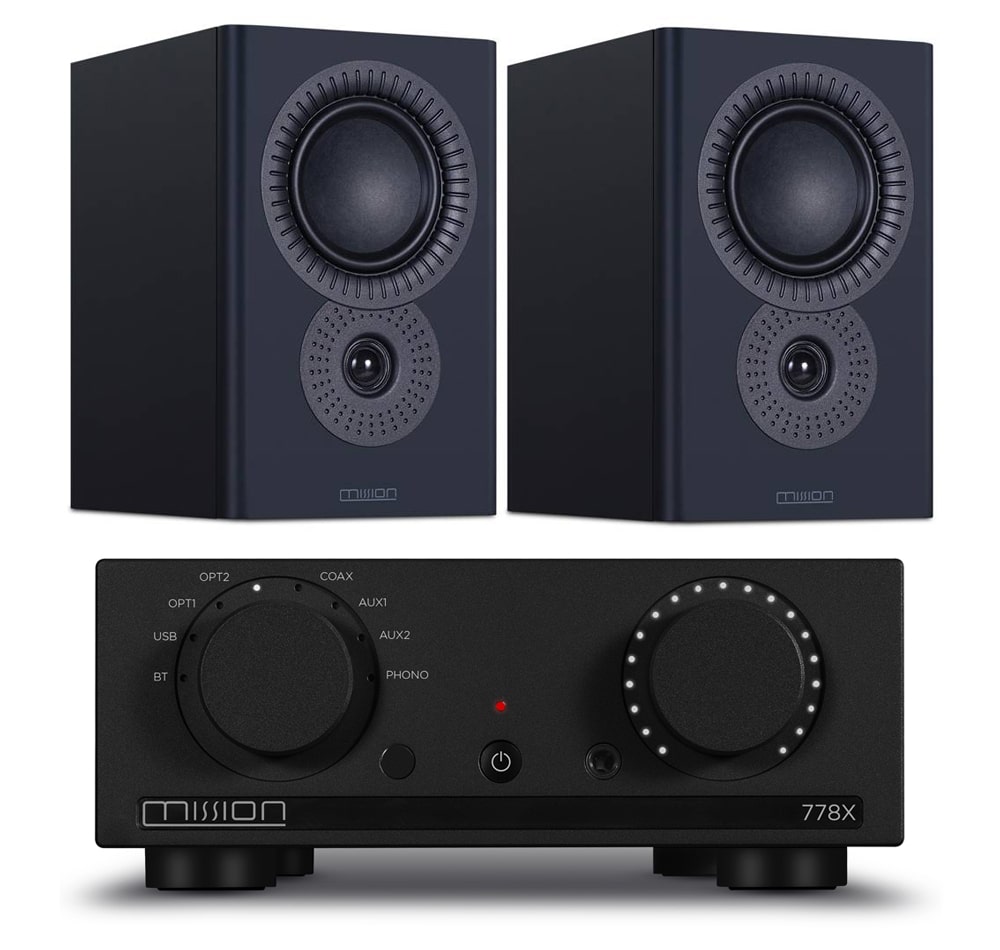 Mission 778x Amplifier and LX2 MK2 Speaker Package : Precision