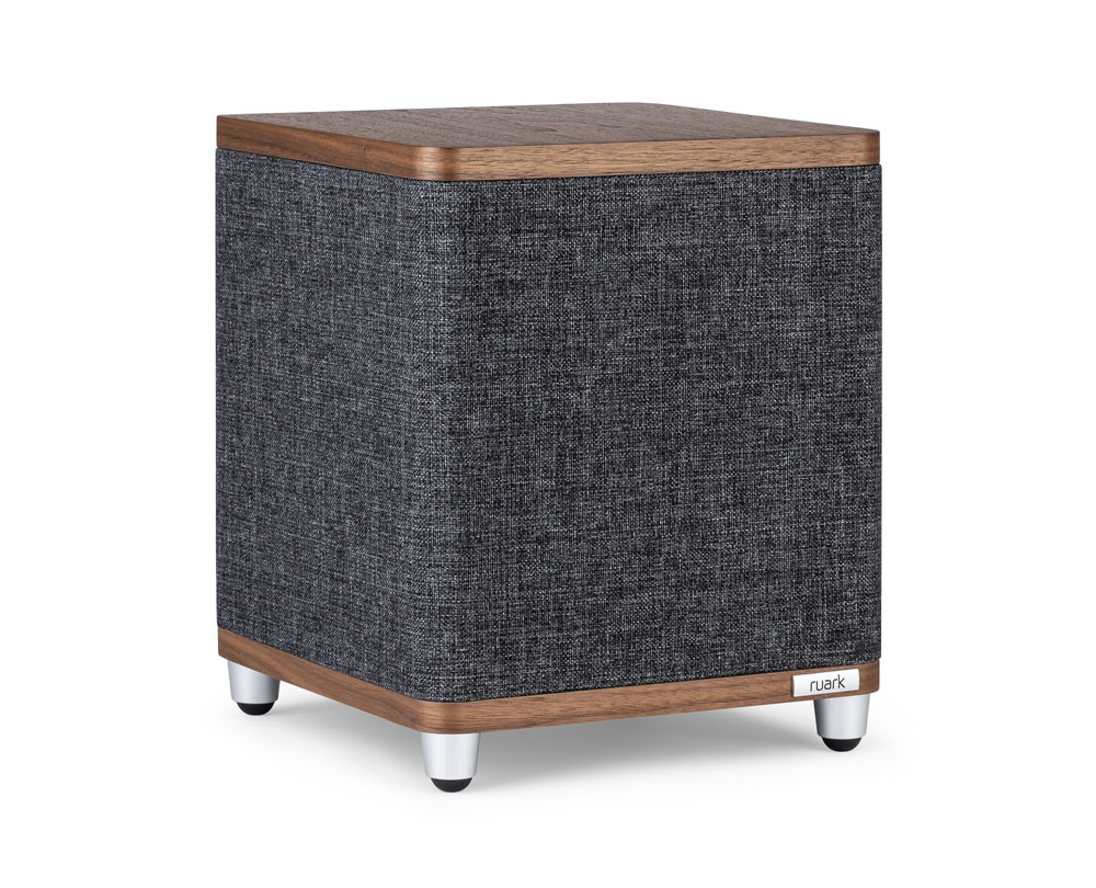Ruark RS1 subwoofer in walnut
