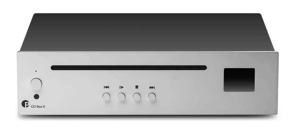 Project CD Box E CD Player in silver