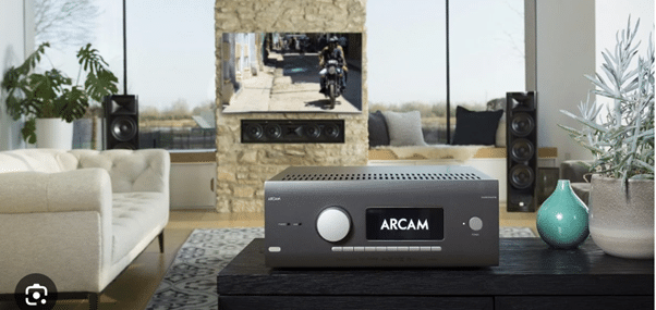 Lounge with Arcam AVR11 Av amplifier