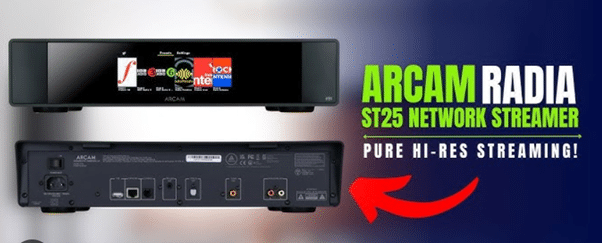 Arcam ST5 streamer with hi-res audio