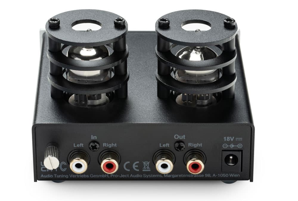 Project Tube Box E Phono Pre-Amplifier back