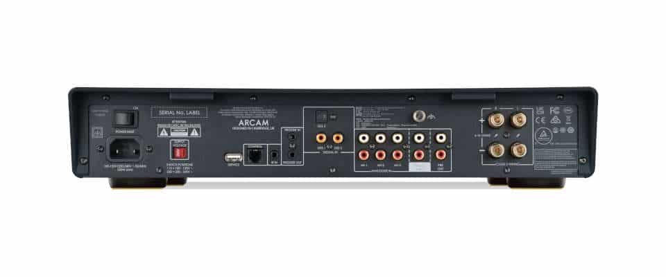 Arcam A5+ Integrated Amplifier back