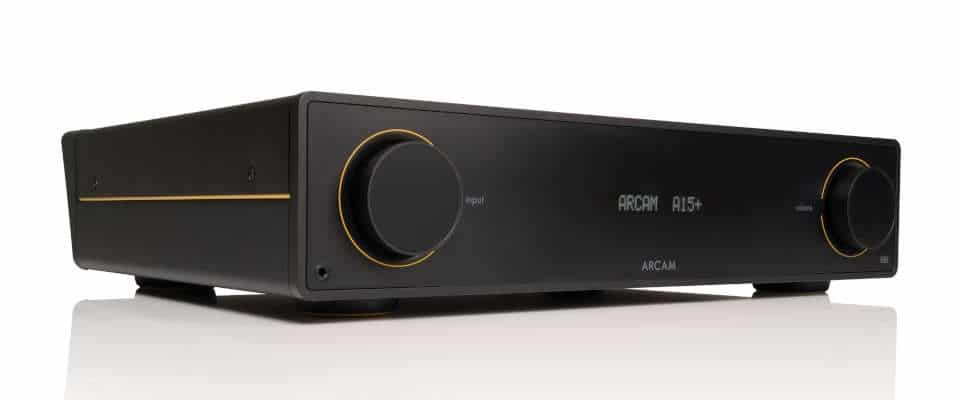 Arcam A15+ Integrated Amplifier side