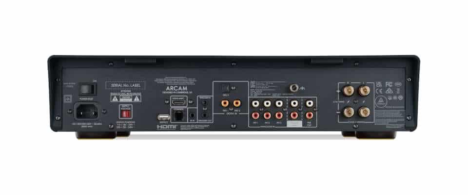 Arcam A15+ Integrated Amplifier back