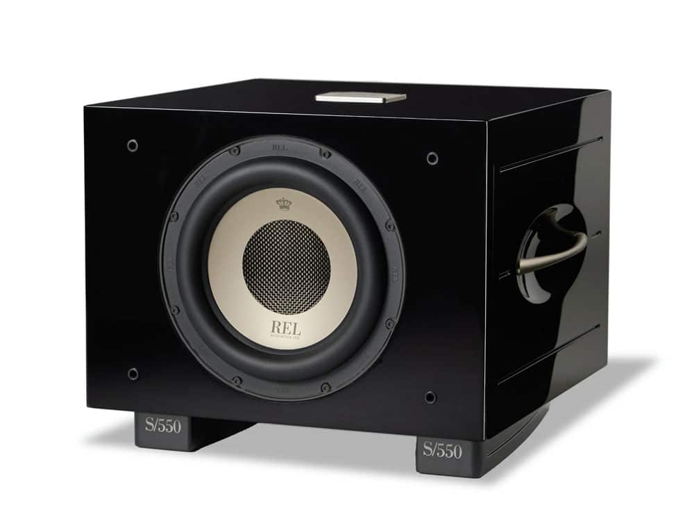 REL Acoustics S/550 Subwoofer Piano Black