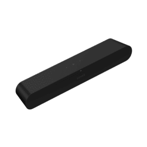 The Sonos Ray in the colour black
