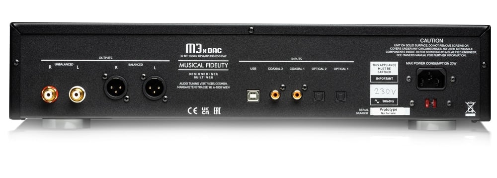 Musical Fidelity M3x DAC Black (Ex Display) - Image 2
