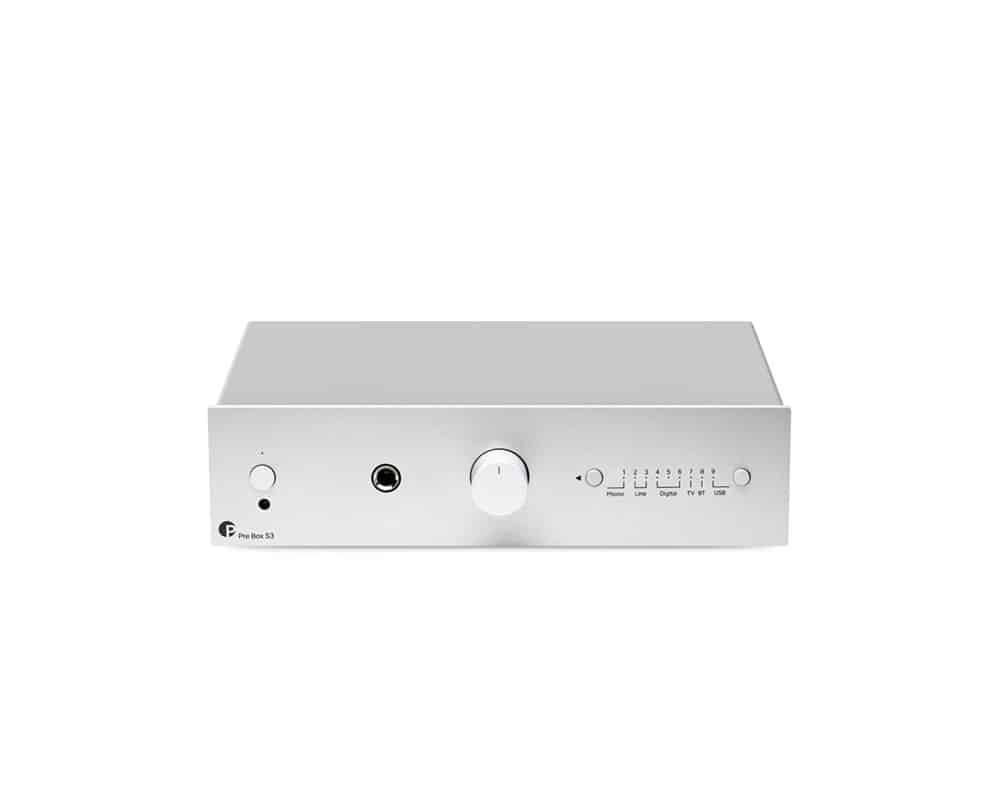 Project Pre Box S3 Pre Amplifier in silver