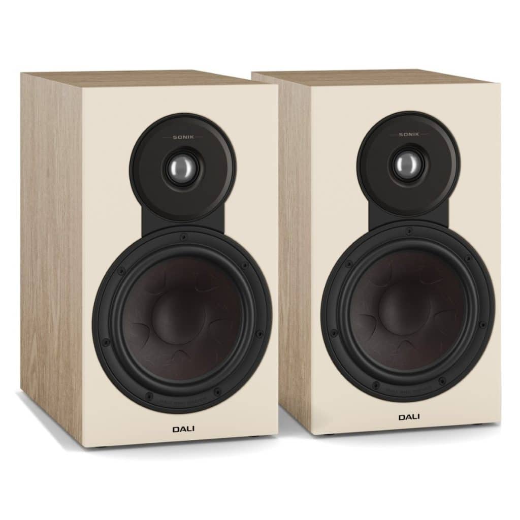 DALI Sonik 3 Bookshelf Speakers natural oak